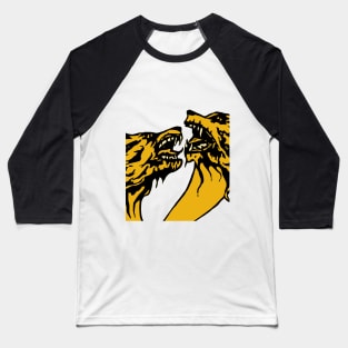 Two Wolves Baseball T-Shirt